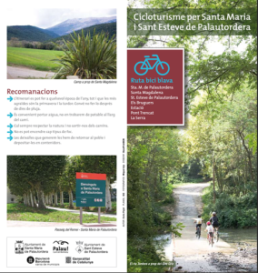 Díptic ruta Bici Blava