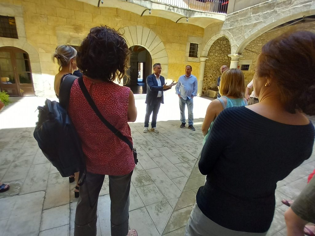 Visita al Castell Nou de Llinars del Vallès