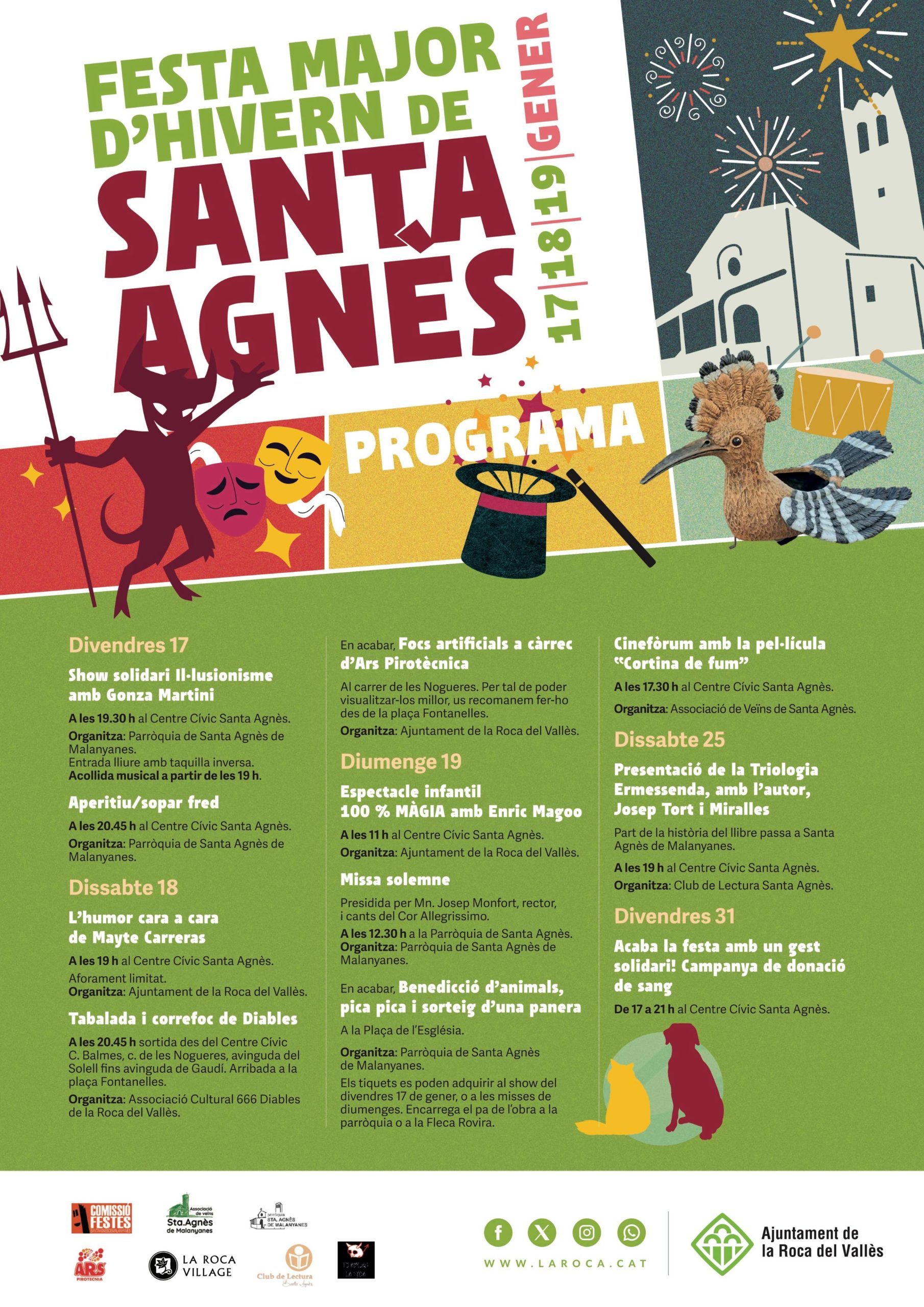 Festa Major d'hivern de Santa Agnès de Malanyanes 2025