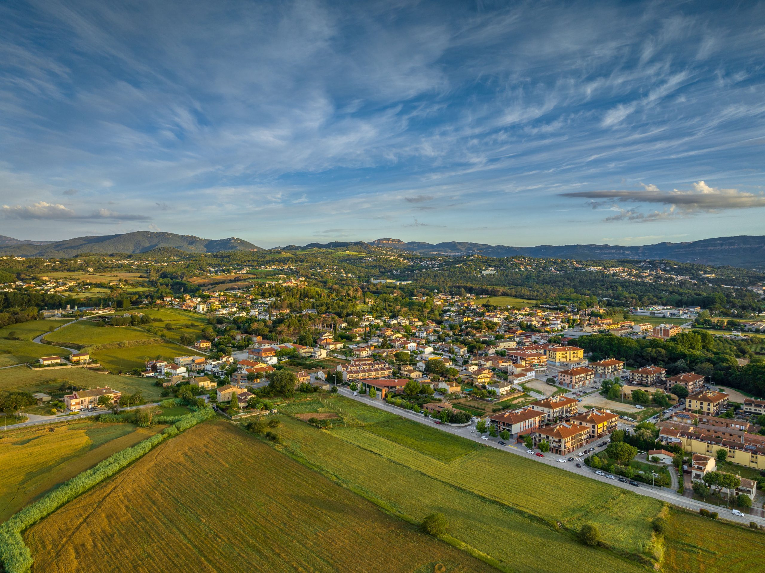 Vista aèria Santa Eulàlia de Ronçana