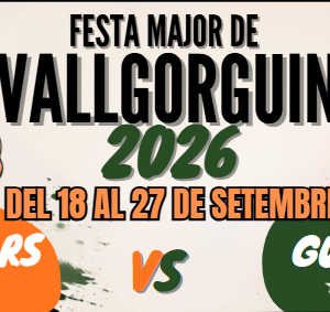 Cartell Festa Major de Vallgorguina