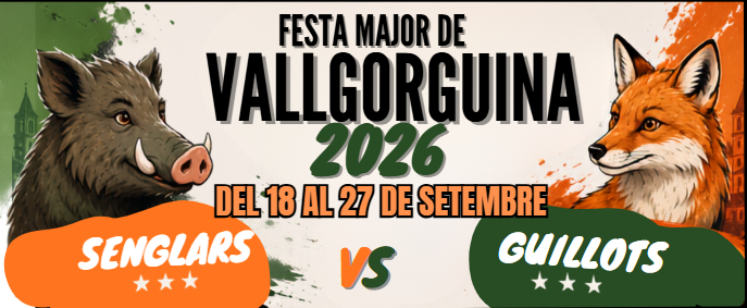 Cartell Festa Major de Vallgorguina