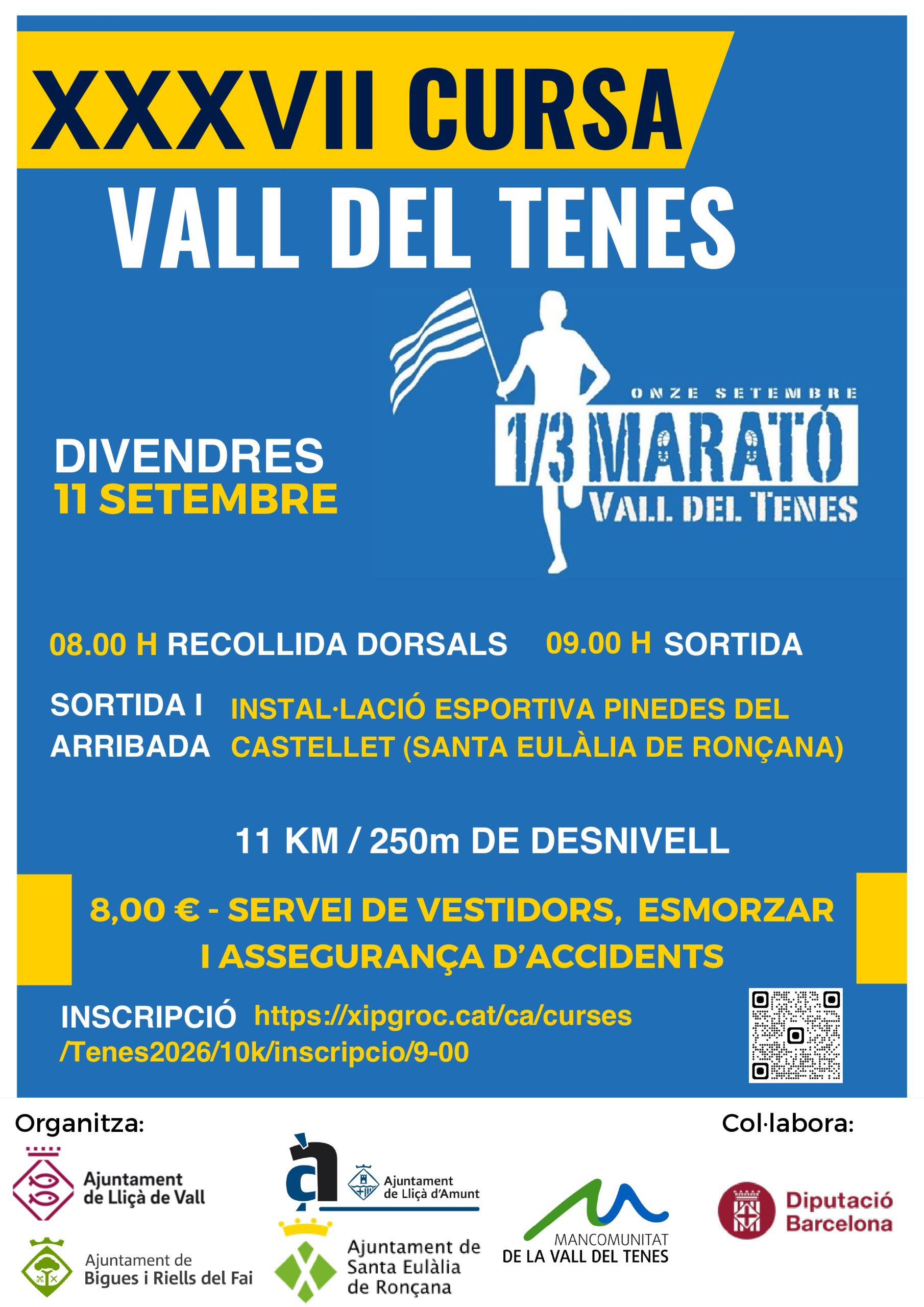 cartell 37a Cursa de la Vall del Tenes