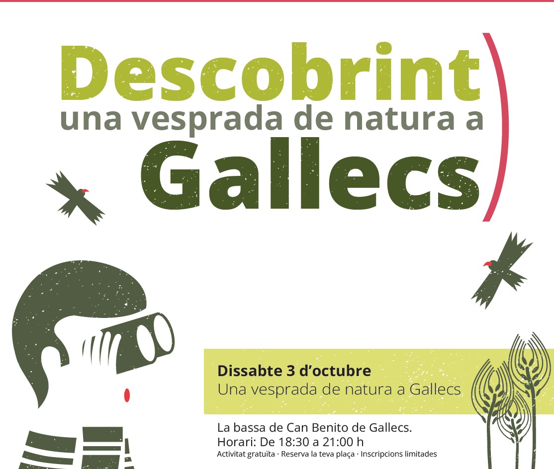 Cartell descobrint Gallecs