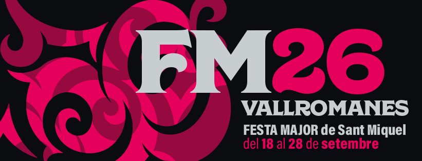 Cartell Festa Major Vallromanes